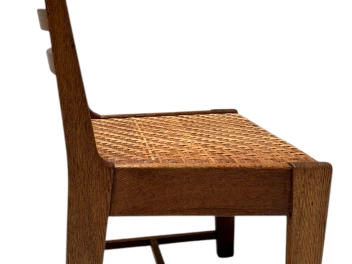 Four Modernist Art Deco Dining Room Chairs by Bas van Pelt for My Home, 1930s